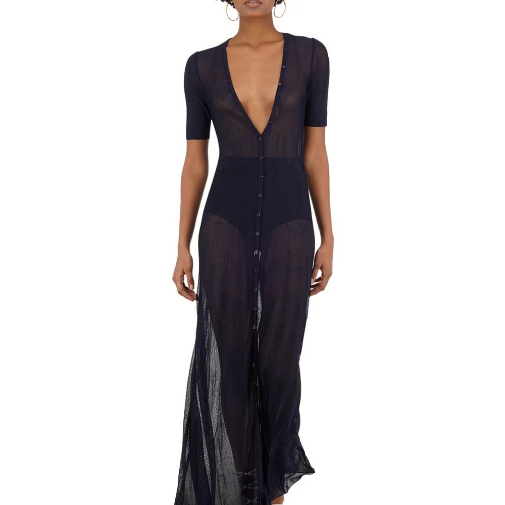 Jacquemus La Robe Dolcedo dress in Navy
